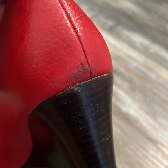 𝗧𝗢𝗥𝗬 𝗕𝗨𝗥𝗖𝗛 𝗥𝗘𝗗 𝗦𝗢𝗙𝗧 𝗟𝗘𝗔𝗧𝗛𝗘𝗥 𝗪𝗘𝗗𝗚𝗘𝗦 - Picture 8 of 12